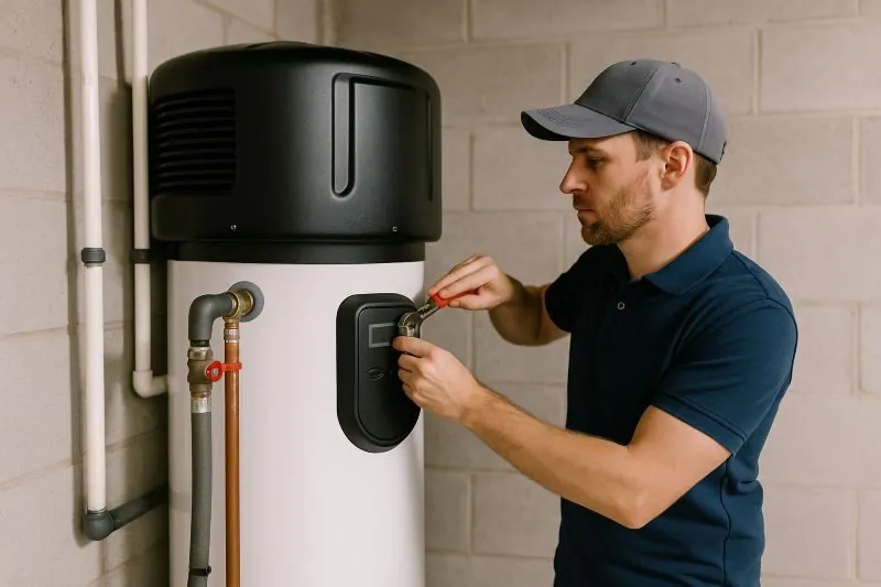 Zelf warmtepompboiler plaatsen