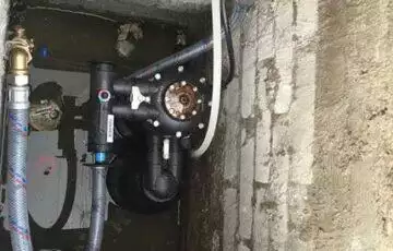 waterontharder in watermeterput