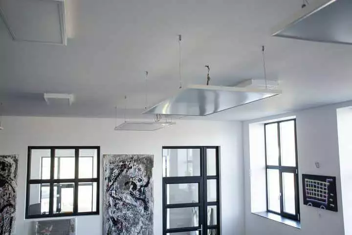 Infrarood verwarming plafond