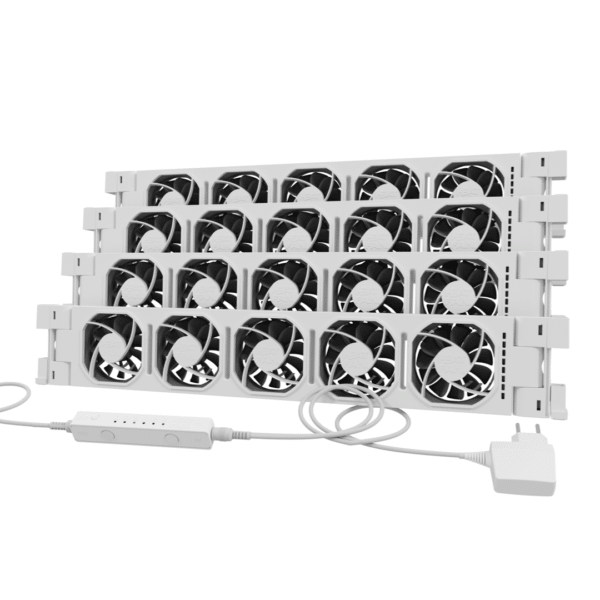 Heatfan 5 Pro Quattro Set Smart Radiator Ventilator Wit