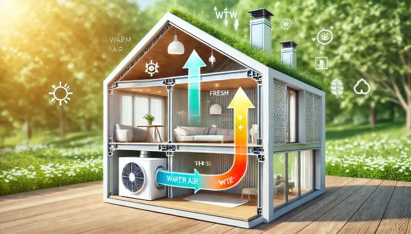 Balansventilatie met Warmteterugwinning (WTW) Energiezuinig en Gezond Wonen