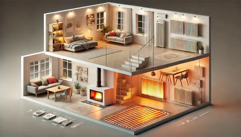 Hoofdverwarming of bijverwarming van je huis