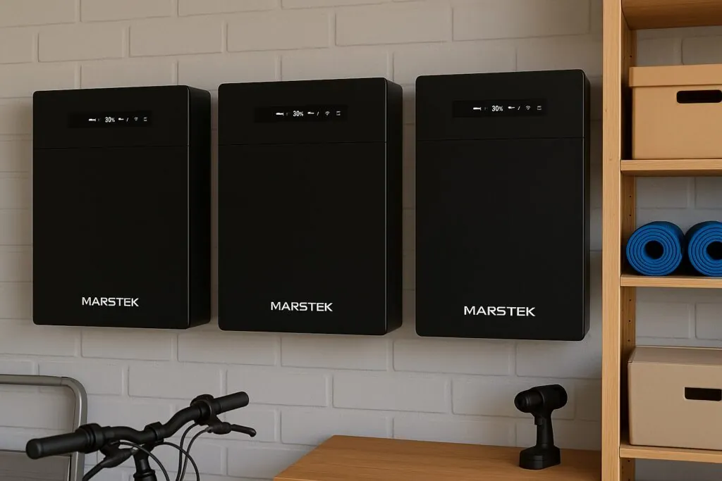 Marstek meerdere batterijen gekoppeld