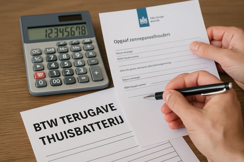 Hoe Vraag Je Het Terug In 2025 btw teriuggave thuisbatterij