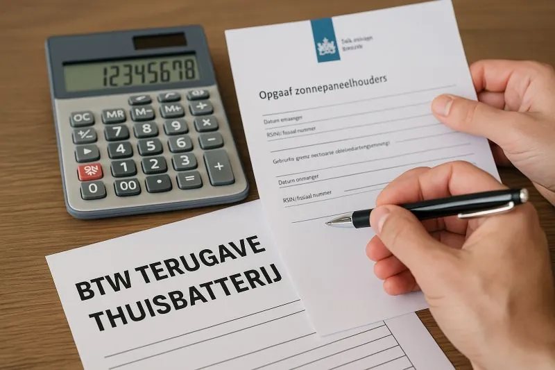 Hoe Vraag Je Het Terug In 2025 btw teriuggave thuisbatterij
