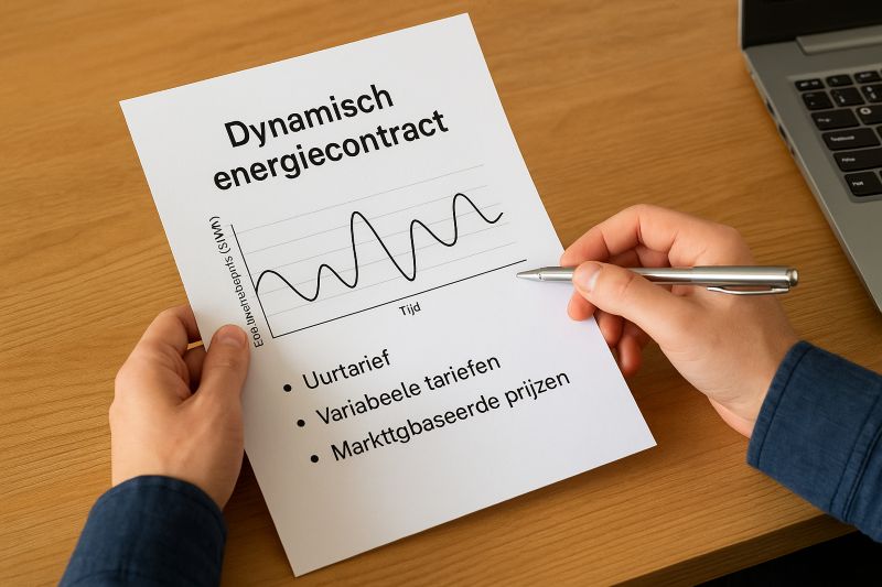 Sluit een dynamisch energiecontract af