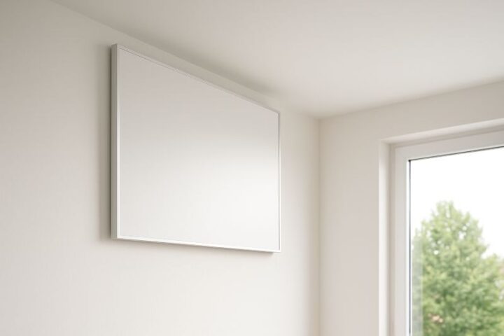 Infrarood paneel aan de wand Infrarood paneel aan de wand