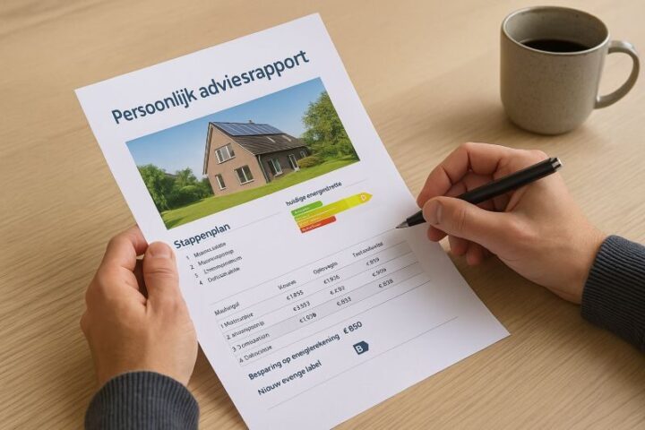 Persoonlijk energieadviesrapport met stappenplan, energielabel en kosten-baten analyse voor woning verduurzamen Persoonlijk energieadviesrapport met stappenplan, energielabel en kosten-baten analyse voor woning verduurzamen