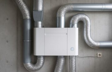 Ventilatiesysteem installatie in woning voor gezond binnenklimaa