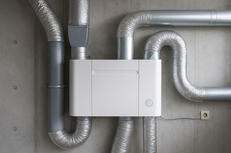 Ventilatiesysteem installatie in woning voor gezond binnenklimaa