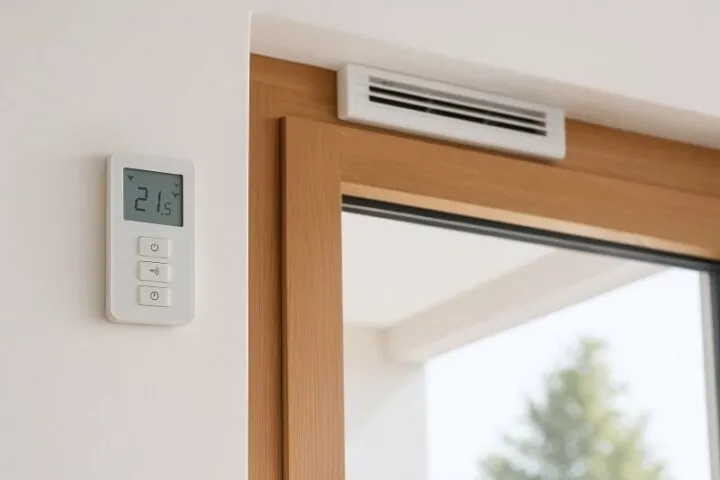 Vraaggestuurde ventilatie met afstandsbediening Vraaggestuurde ventilatie met afstandsbediening