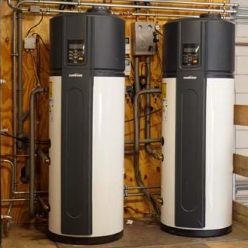 Warm water warmtepomp boiler